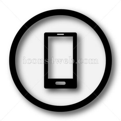 Smartphone simple icon. Smartphone simple button. - Website icons