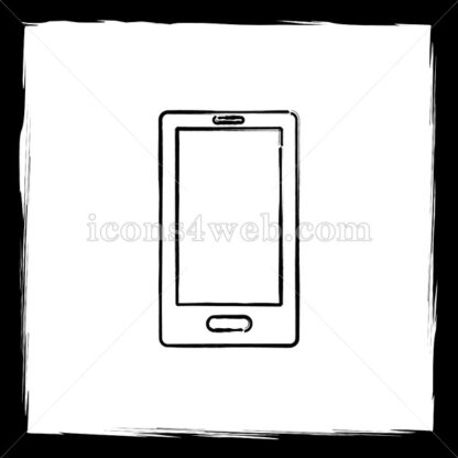 Smartphone sketch icon. - Website icons