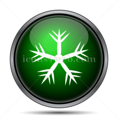 Snowflake internet icon. - Website icons