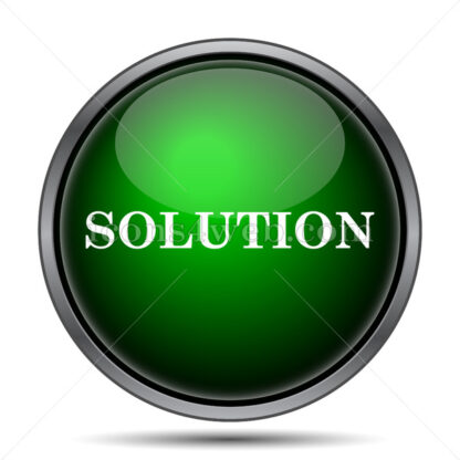 Solution internet icon. - Website icons