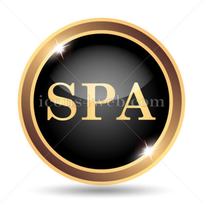 Spa gold icon. - Website icons