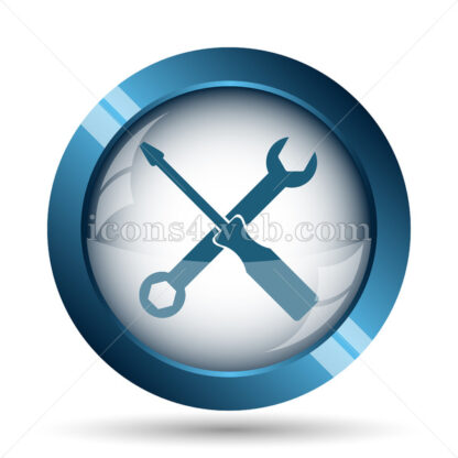 Spanner and screwdriver image icon. - Website icons