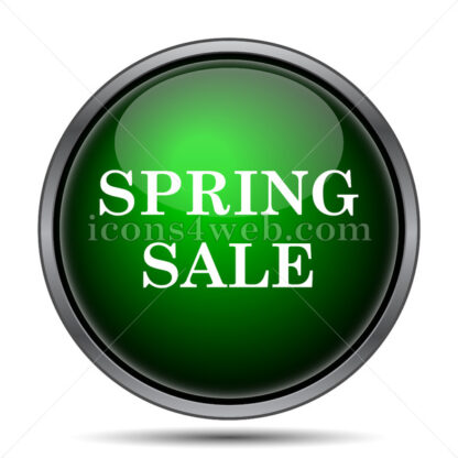 Spring sale internet icon. - Website icons