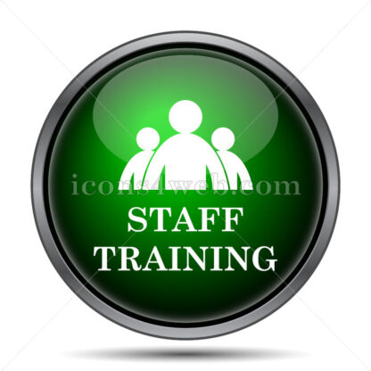 Staff training internet icon. - Website icons