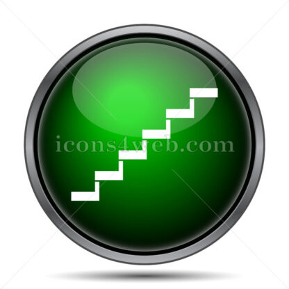 Stairs internet icon. - Website icons