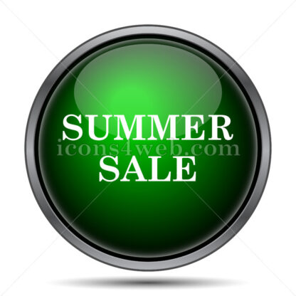 Summer sale internet icon. - Website icons