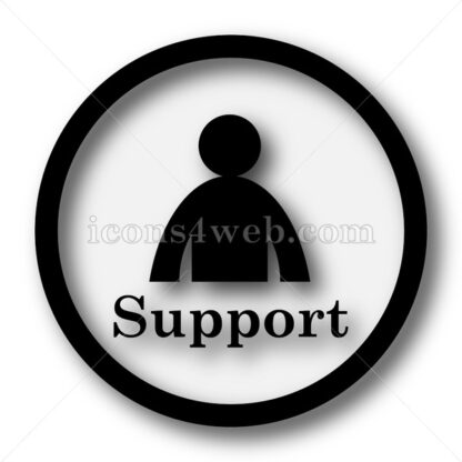 Support simple icon. Support simple button. - Website icons