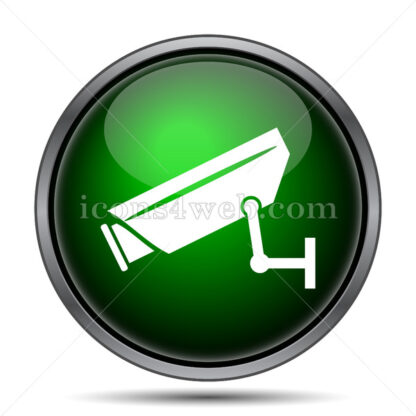 Surveillance camera internet icon. - Website icons