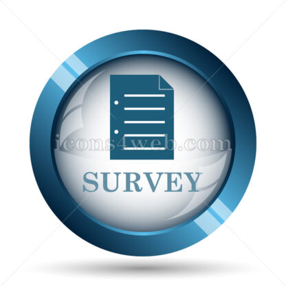 Survey image icon. - Website icons