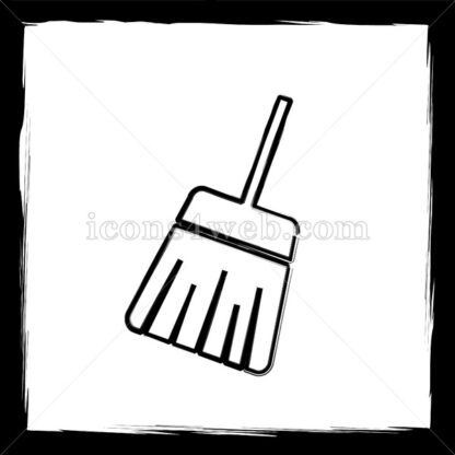 Sweep sketch icon. - Website icons