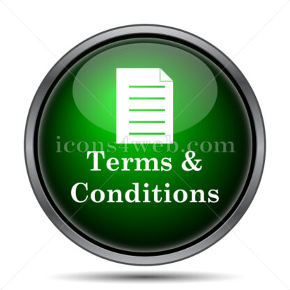 Terms and conditions internet icon. - Website icons