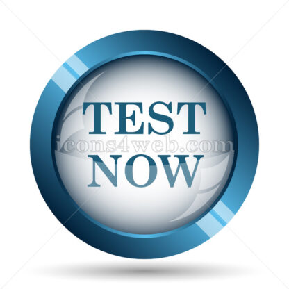 Test now image icon. - Website icons