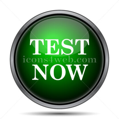 Test now internet icon. - Website icons
