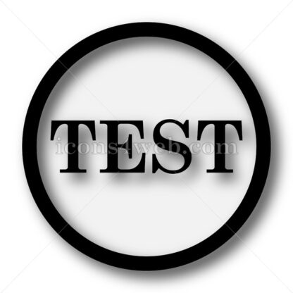 Test simple icon. Test simple button. - Website icons