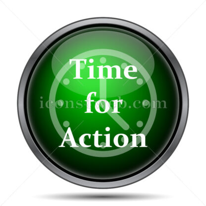 Time for action internet icon. - Website icons
