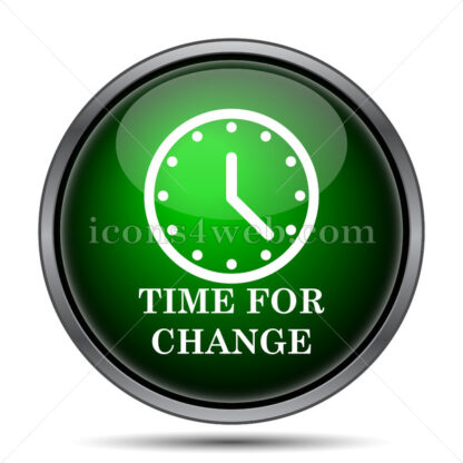 Time for change internet icon. - Website icons