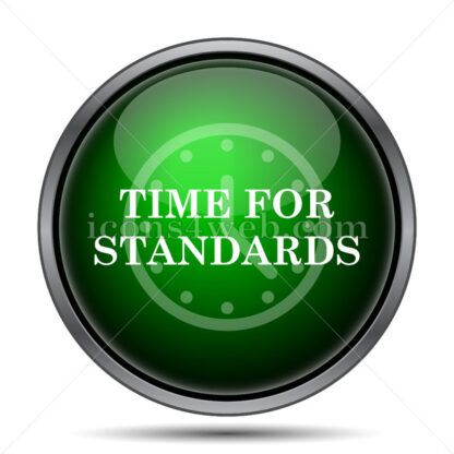 Time for standards internet icon. - Website icons