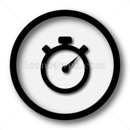 Timer simple icon. Timer simple button. - Website icons