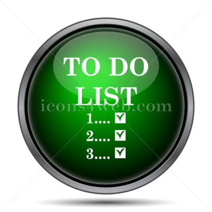 To do list internet icon. - Website icons
