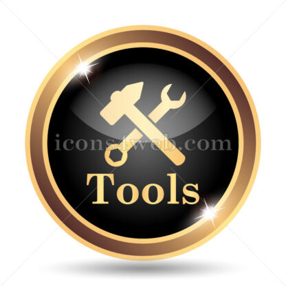 Tools gold icon. - Website icons