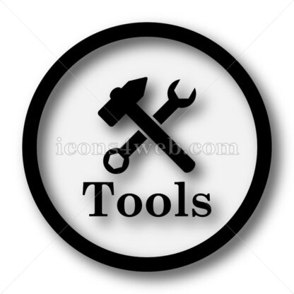 Tools simple icon. Tools simple button. - Website icons