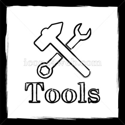 Tools sketch icon. - Website icons