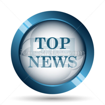 Top news image icon. - Website icons