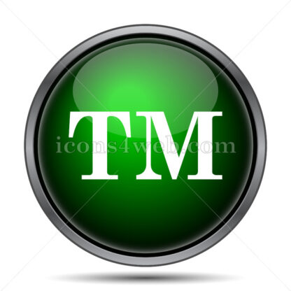 Trade mark internet icon. - Website icons