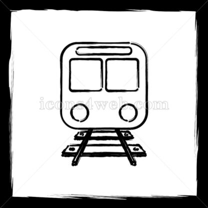 Train sketch icon. - Website icons
