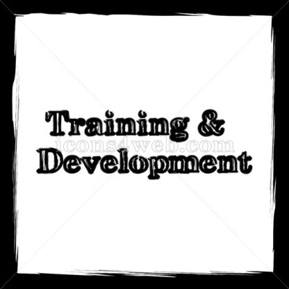 Training and development sketch icon. - Website icons