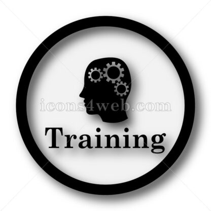Training simple icon. Training simple button. - Website icons
