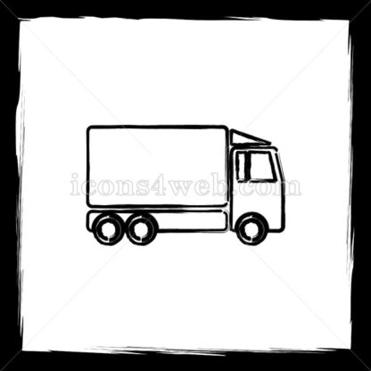 Truck sketch icon. - Website icons