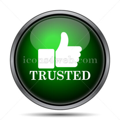 Trusted internet icon. - Website icons