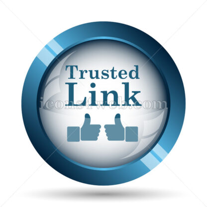 Trusted link image icon. - Website icons