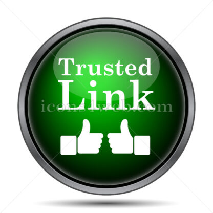 Trusted link internet icon. - Website icons