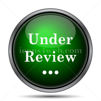 Under review internet icon. - Website icons