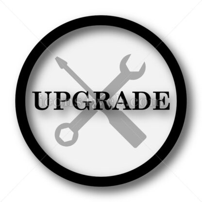 Upgrade simple icon. Upgrade simple button. - Website icons