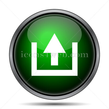 Upload sign internet icon. - Website icons