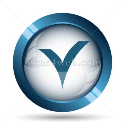 V checked image icon. - Website icons