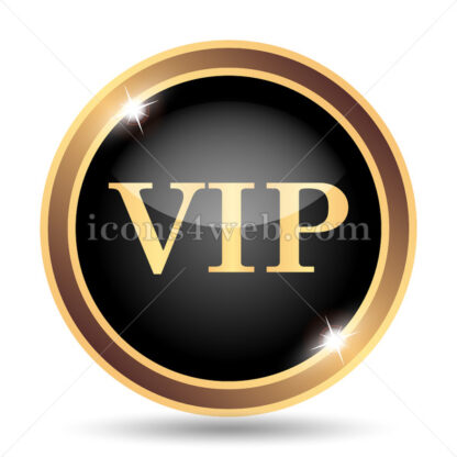 VIP gold icon. - Website icons