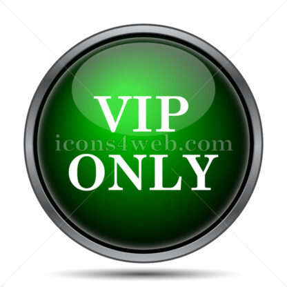 VIP only internet icon. - Website icons