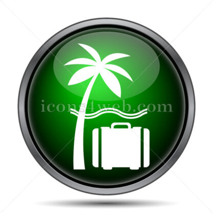 Vacation internet icon. - Website icons