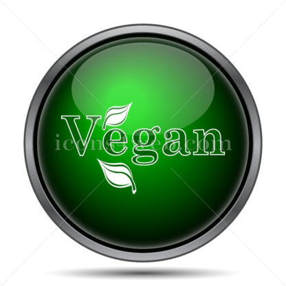 Vegan internet icon. - Website icons