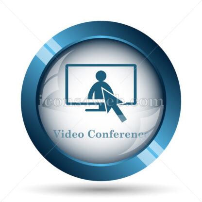 Video conference image icon. - Website icons