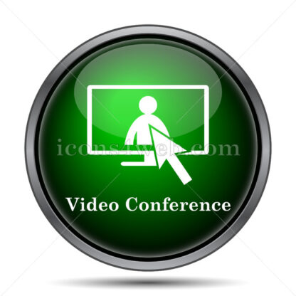Video conference internet icon. - Website icons