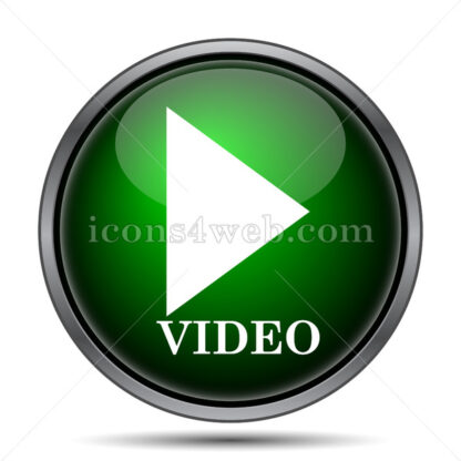 Video play internet icon. - Website icons