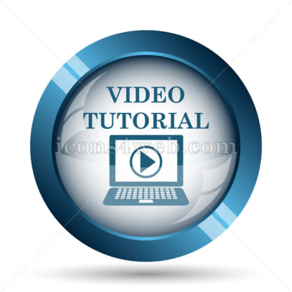 Video tutorial image icon. - Website icons
