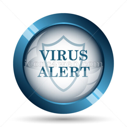 Virus alert image icon. - Website icons