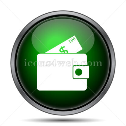 Wallet internet icon. - Website icons