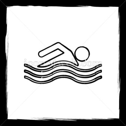 Water sports sketch icon. - Website icons
